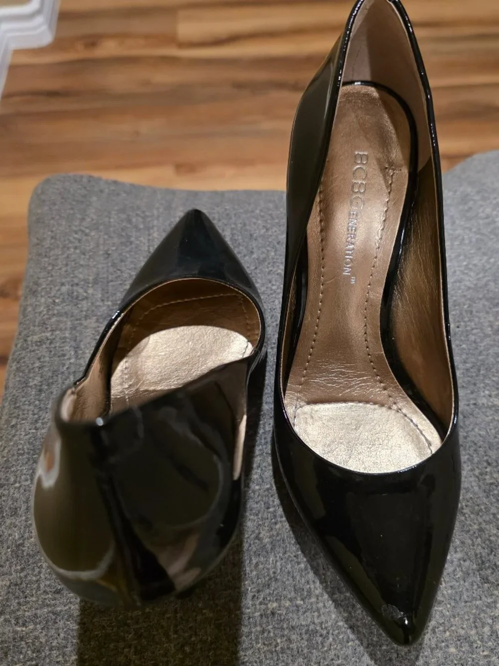 Women Black High Heel Shoes